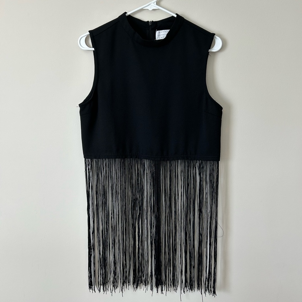 Fringe crop top